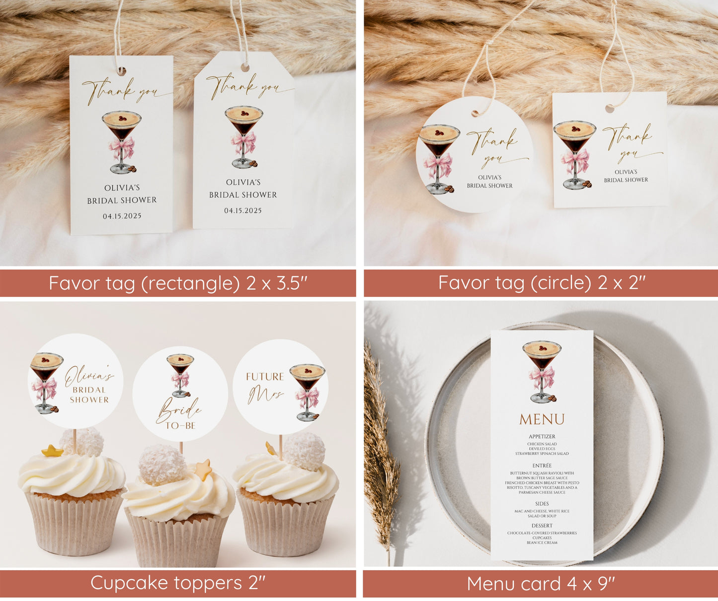 Love Is Brewing Bridal Shower Bundle, Espresso Martini Invitation & Games, Coffee Theme Bridal Shower, Editable Template, Instant Download