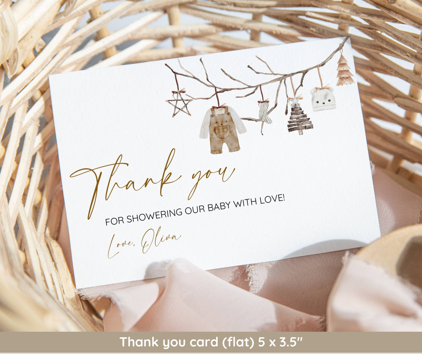Merry Little Baby Shower Bundle, Christmas Baby Shower Invitation & Games, Winter Holiday Baby Shower Decor, Gender Neutral, Editable Canva